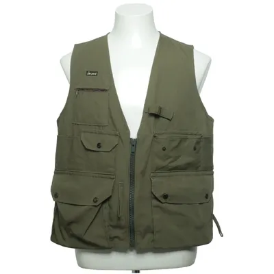 Outer vest (Green) from Diolen Cotton, Polyester