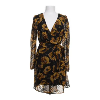 Wrap dress (Yellow, Black) from Object Polyester