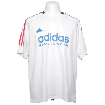 Fodboldtrøje (Hvid, Blå, Rød) fra Adidas