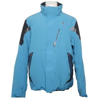 Manteau de ski (Bleu, Noir) de Spyder Élasthane, Polyamide, Polyester, Polyuréthane