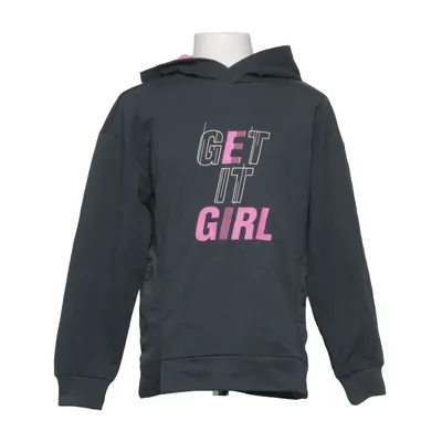 Hoodie (Gray, Pink) from Pocopiano Cotton, Polyester