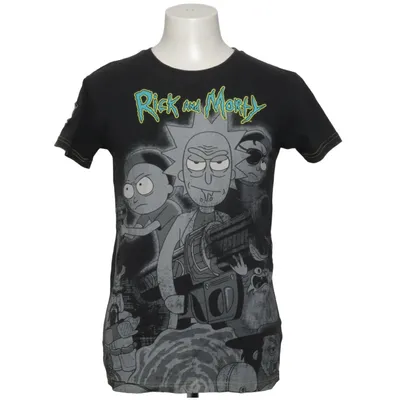 T-shirt (Svart, Flerfärgad) från Rick and Morty