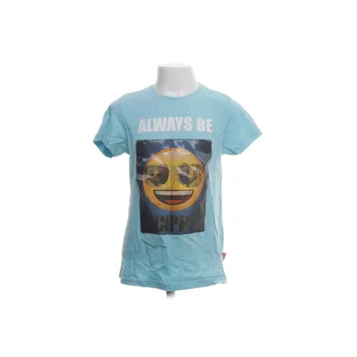 T-shirt (Blå, Flerfärgad) från Emoji Bomull