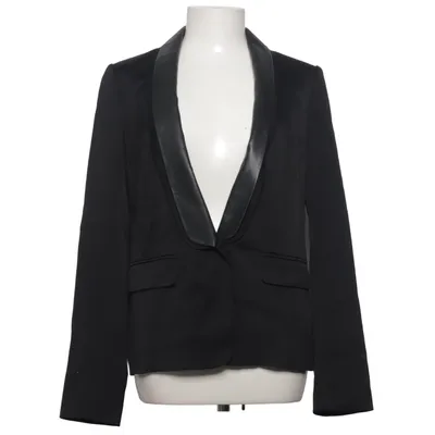 Blazer (Sort) fra Tibi New York Acetat, Elastan, Læder, Nylon, Polyester, Viscose, Uld