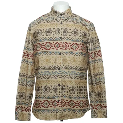 Shirt (Beige, Multicolored) from Anerkjendt Cotton, Elastane