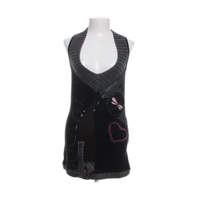 Dress (Black, Gray) from Koola Anna Acrylic, Cotton, Elastane, Wool
