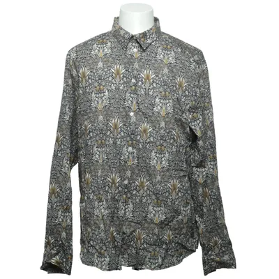 Chemise (Bleu) de William Morris & Co. x H&M Lyocell, Coton