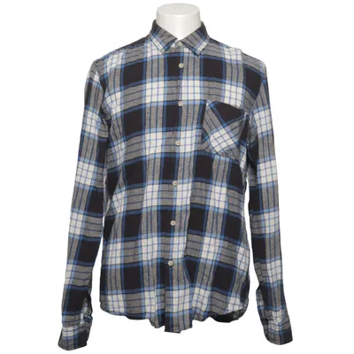 Flanellskjorta (Blå, Svart, Vit, Grå) från Vailent Clothing Bomull