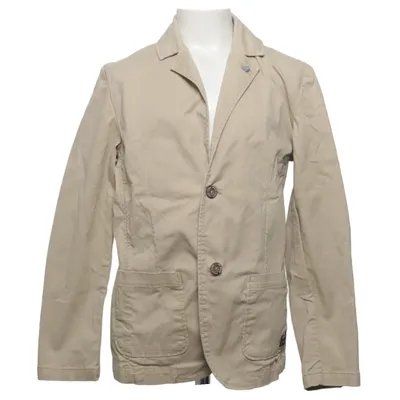 Blazer (Beige) van Camp David Katoen, Elastaan