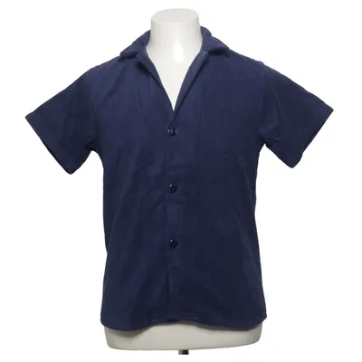 Short sleeve shirt (Blue) from Oas Cotton