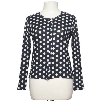 Strickjacke (Schwarz, Weiß) von Collectif Baumwolle, Elasthan