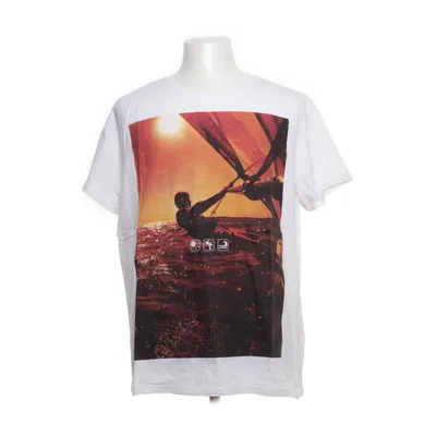 T-shirt (Vit, Flerfärgad) från Jean Pascale Bomull