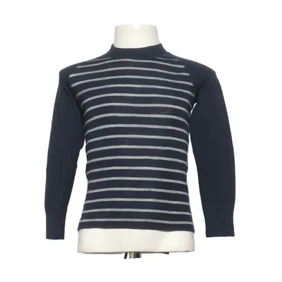 Long sleeve T-shirt (Blue, Gray) from Polarn O. Pyret Merino wool