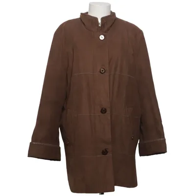 Veste en peau de mouton retournée (Marron) de Marcona Polyester