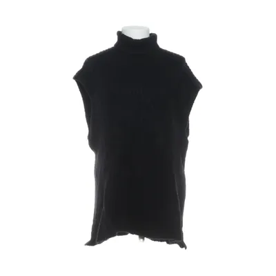 Pull sans manches (Noir) de Julie Fagerholt Mohair, Polyamide, Laine