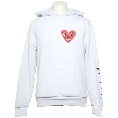 Hættetrøje (Hvid) fra Keith Haring Bomuld, Polyester