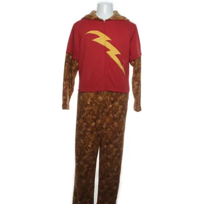 Grenouillère (Marron, Rouge, Jaune) de Briefly Stated Polyester