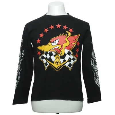 Long sleeve T-shirt (Black, Multicolored) from Heavy Metal Cotton
