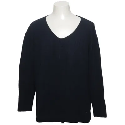 Trui (Blauw) van Emilia Lay Katoen, Merinowol, Polyamide