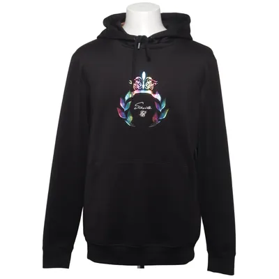 Hoodie (Black, Multicolored) from SikSilk Elastane, Polyester