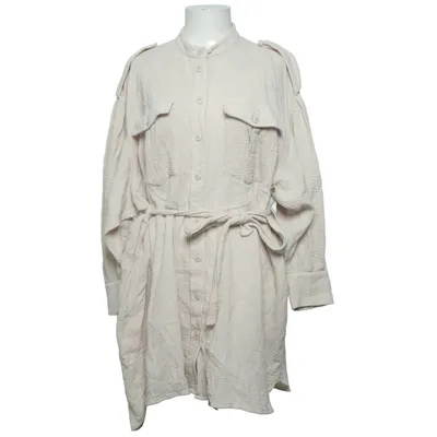 Robe chemise (Beige) de Munthe Coton