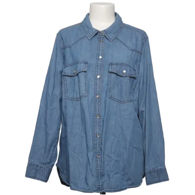 Jeansskjorta (Blå) från XLNT by KappAhl Bomull