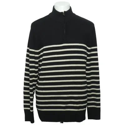 Pull-over (Noir, Blanc) de John Baner Acrylique, Coton