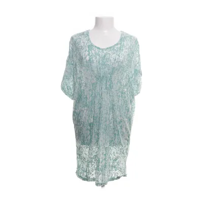 Jurk (Blauw, Wit) van Nümph Katoen, Polyester
