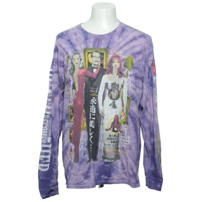 Lange mouwen shirt (Lila, Meerkleurig) van Colortone Katoen