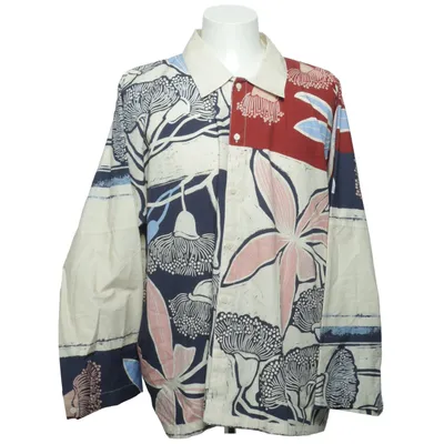 Button down shirt (Beige, Blue, Red) from Zara