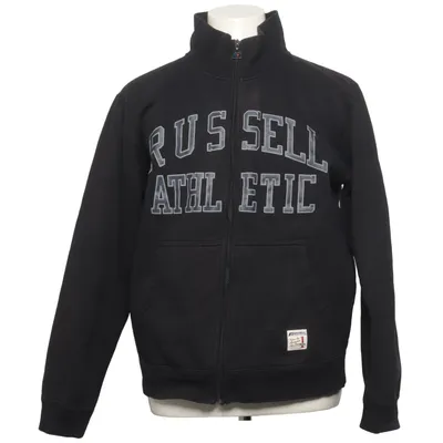 Cardigan (Noir) de Russell Athletic Coton, Polyester
