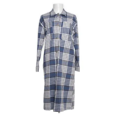 Shirt dress (Blue, White, Gray) from Brixton Cotton