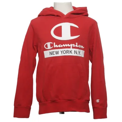Hoodie (Red, White) from Champion