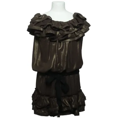 Robe (Marron) de Lanvin x H&M Polyester