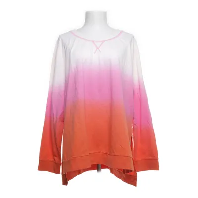 Sweatshirt (Pink, Hvid, Orange) fra Ulla Popken Bomuld