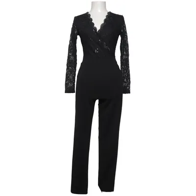 Jumpsuit (Black) from Walg Petite Elastane, Polyester