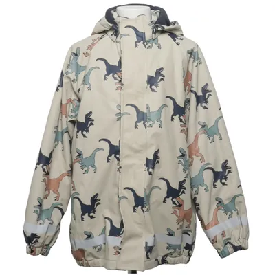Regenjack (Beige, Meerkleurig) van Mywear Young Polyester, Polyurethaan