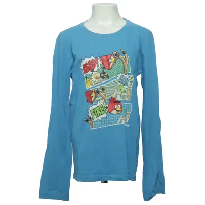 Lange mouwen shirt (Blauw, Meerkleurig) van Angry Birds Katoen