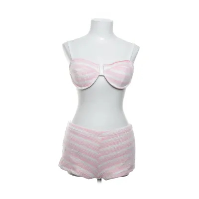 Badset (Rosa, Vit) Elastan, Polyester