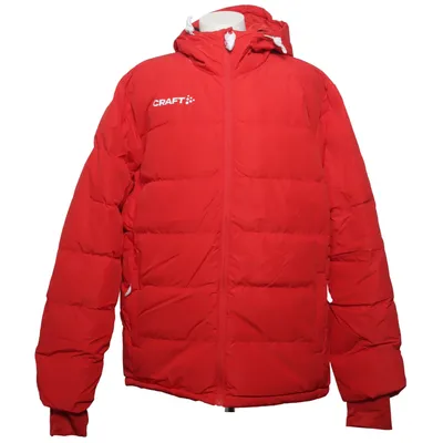 Dunjakke (Rød) fra Craft Dun, Fjer, Genanvendt polyester