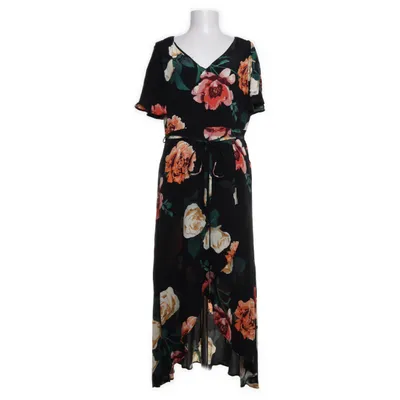 Långklänning (Svart, Flerfärgad) från F&F Polyester, Viskos