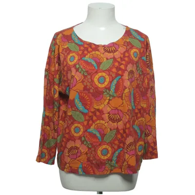 Blus (Orange, Flerfärgad) från Gudrun Sjödén Modal, Ekologisk bomull
