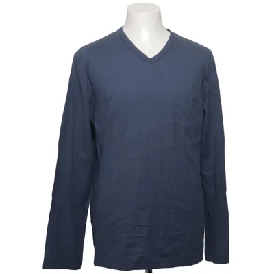 Long sleeve T-shirt (Blue) from Mey Cotton