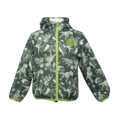 Regnjacka (Grön, Flerfärgad) från Jurassic World Polyester