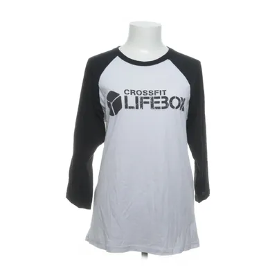 Baseball T-shirt (White, Black) from Canvas Cotton, Polyester