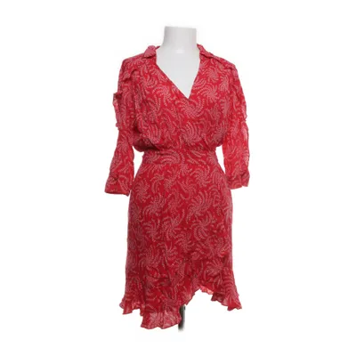 Robe portefeuille (Rouge, Blanc) de Ba&sh Viscose