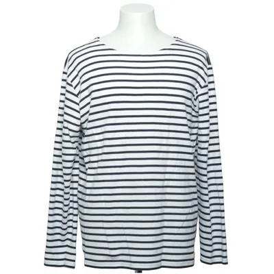 Långärmad t-shirt (Vit, Blå) från Armor Lux Bomull
