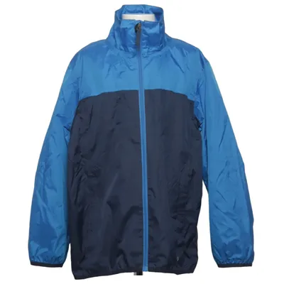 Rain jacket (Blue) from Waterproof Polyamide, Polyester