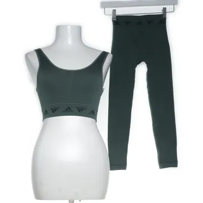 Ensemble de vêtements de sport (Vert) de Adidas Élasthane, Nylon, Polyester