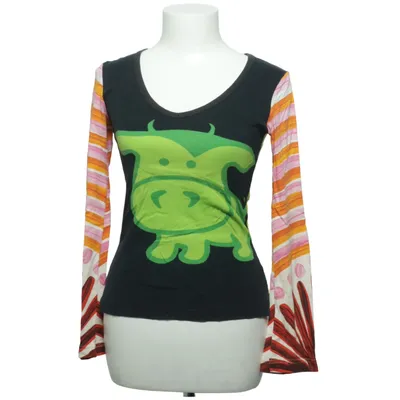T-shirt à manches longues (Noir, Multicolore) de Custo Barcelona Coton